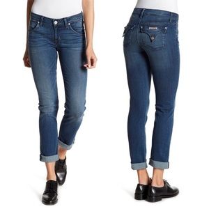 Hudson Bacara Straight Flood Cuff Jeans Blue‎